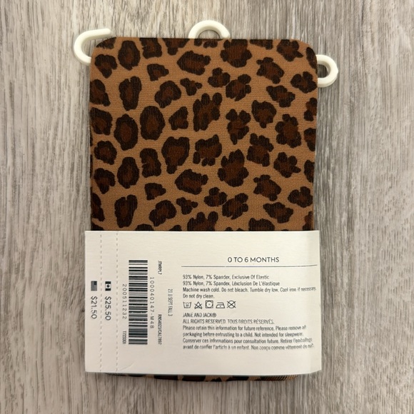 Janie and Jack 0-6 month tights NWT - Picture 2 of 3